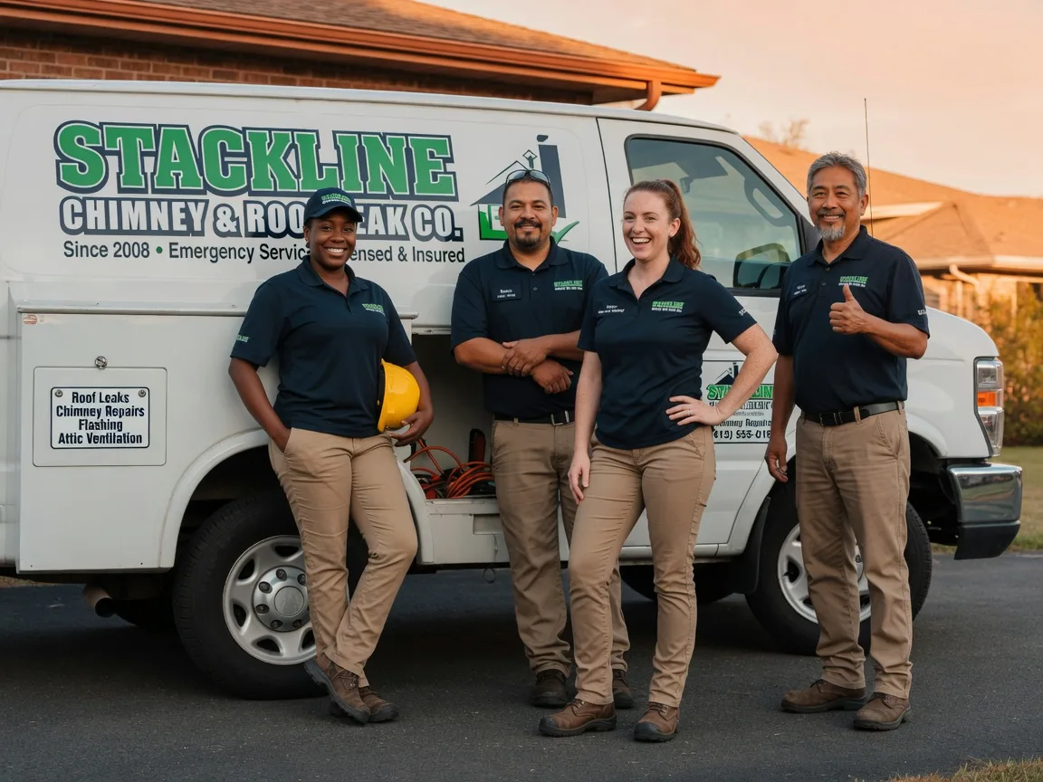 Chimney flashing repair company in Huntsville, UT